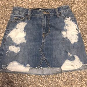 Hollister Jean skirt